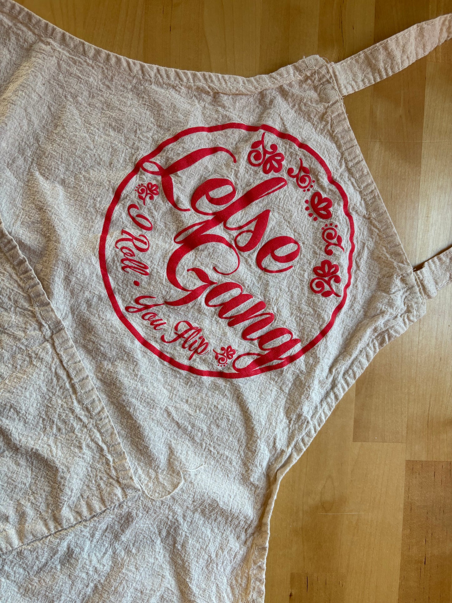 Lefse Gang Big Kid Size Apron