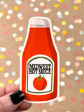 Premium Sticker - Large Midwest Hot Sauce