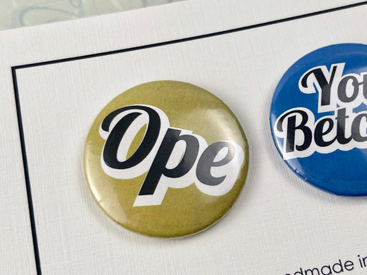 Pin Set - Retro Design Midwest Sayings