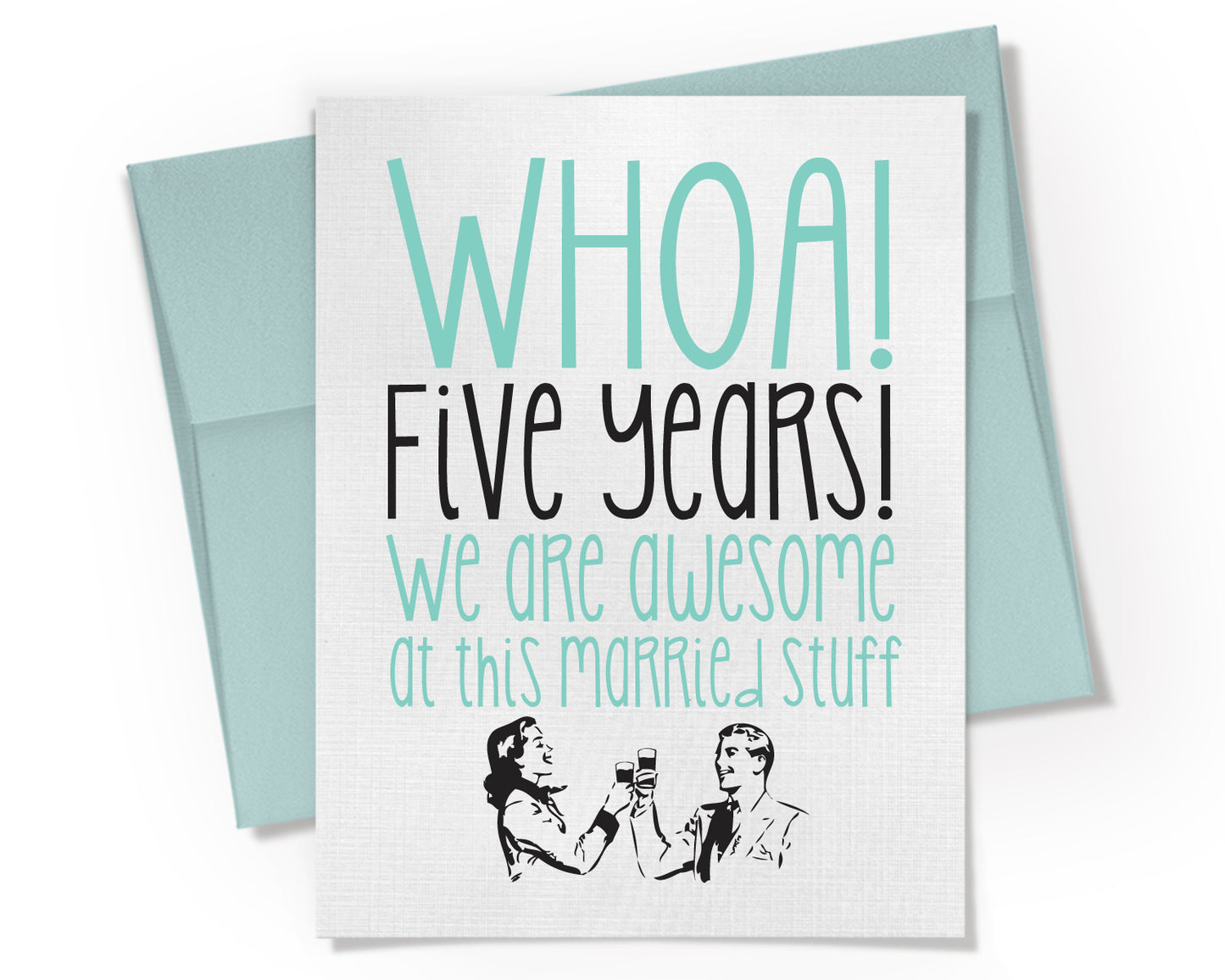 Card - 5th Anniversary