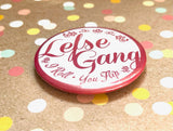 Round Button Magnet - Lefse Gang