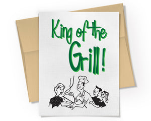 Card - King of the Grill