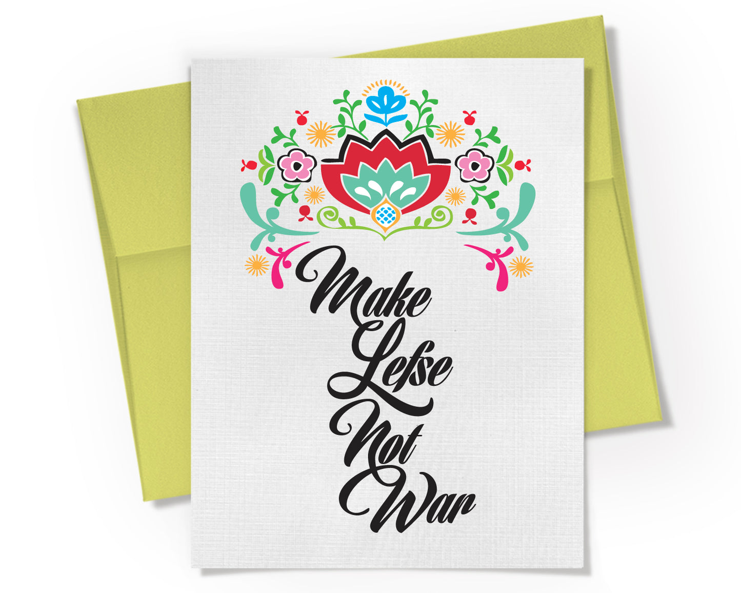 Card - Make Lefse Not War