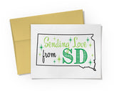 Card - Sending Love from Your State