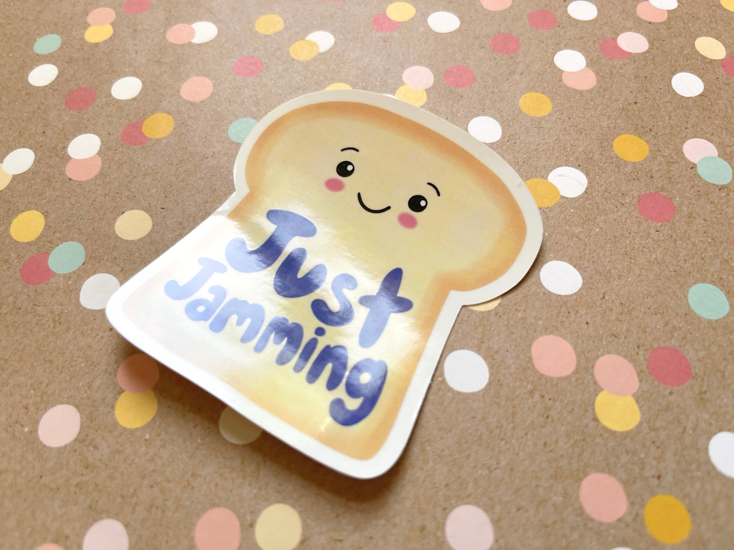 Just Jamming Sticker