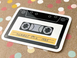 Premium Sticker - Summer Mix 1985 Cassette Tape Sticker