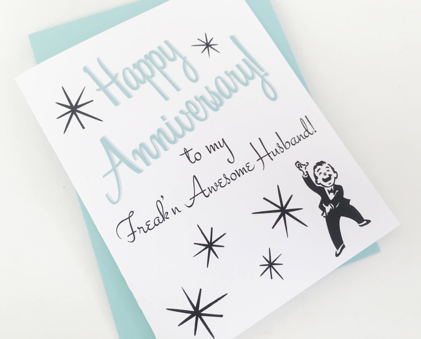 Card - Freak'n Awesome Husband Anniversary Card.