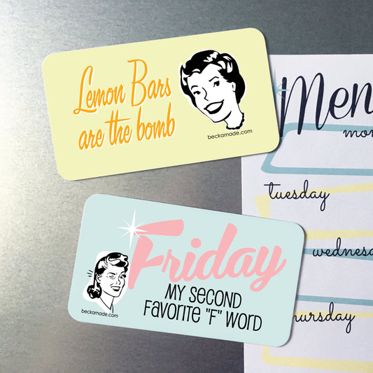 Magnet - Lemon Bars are the Bomb