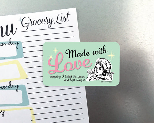 Magnet - Made with Love