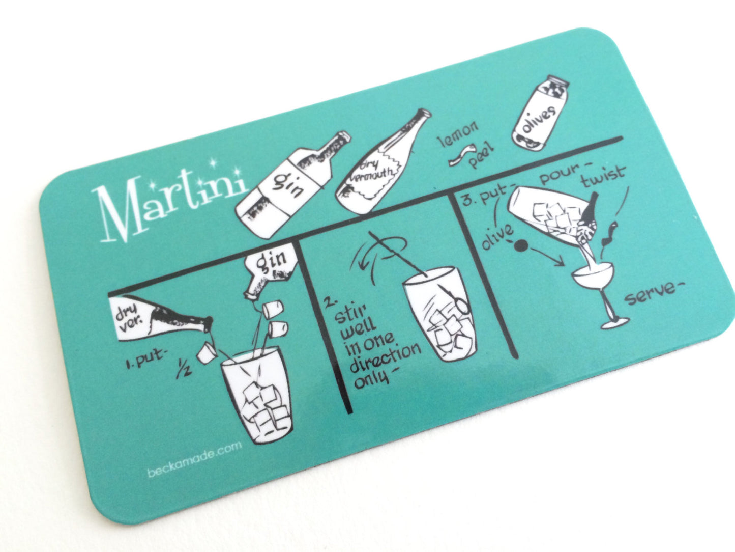 Magnet - Martini Mixed Cocktail