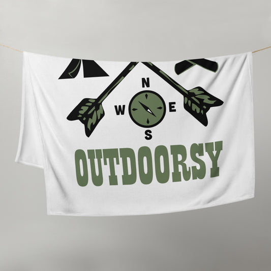 Throw Blanket - Outdoorsy