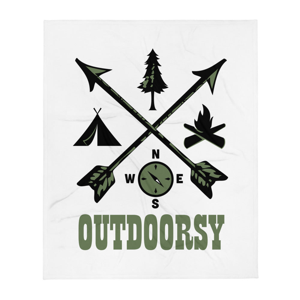 Throw Blanket - Outdoorsy