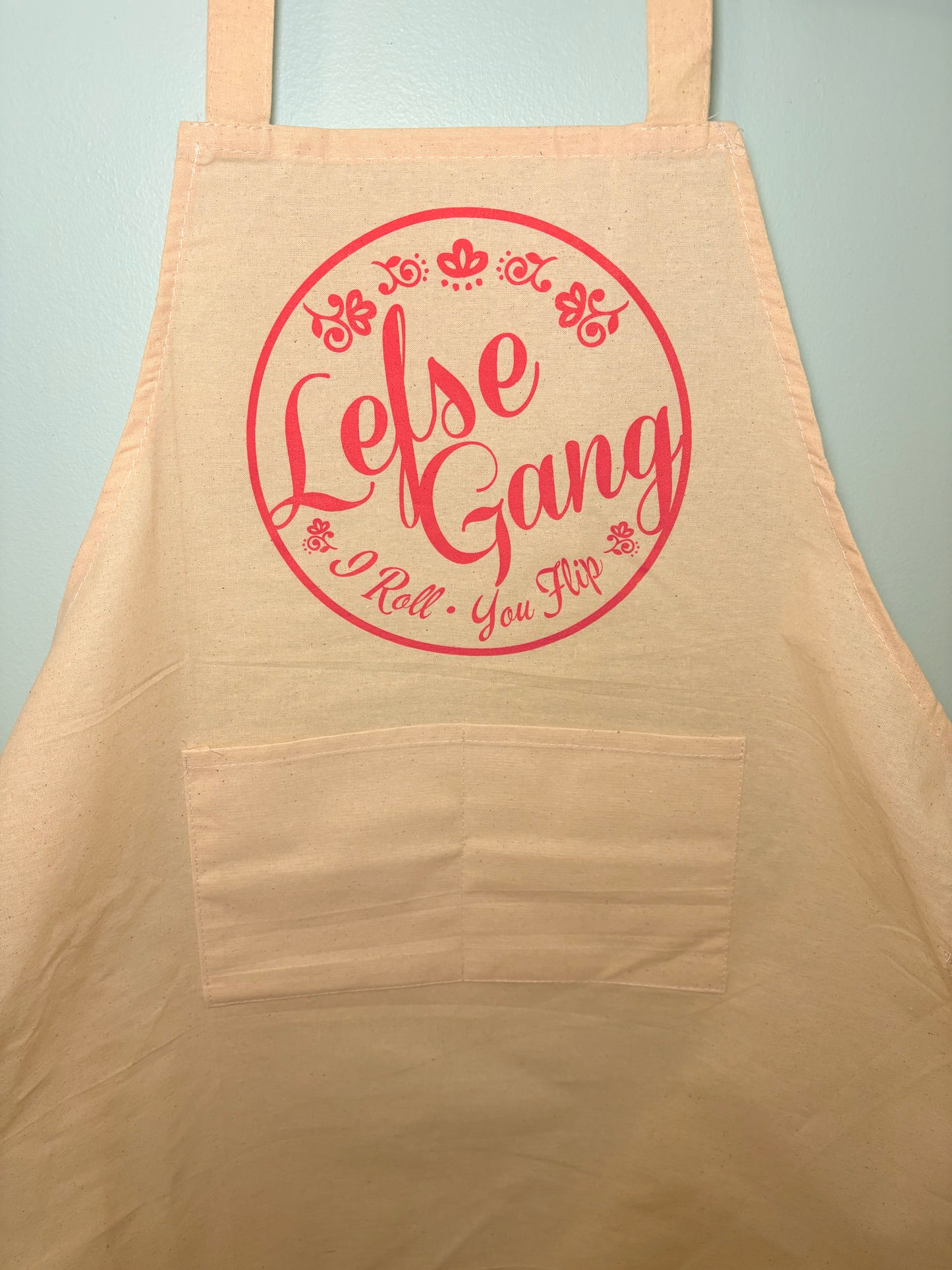 Lefse Gang Big Kid Size Apron
