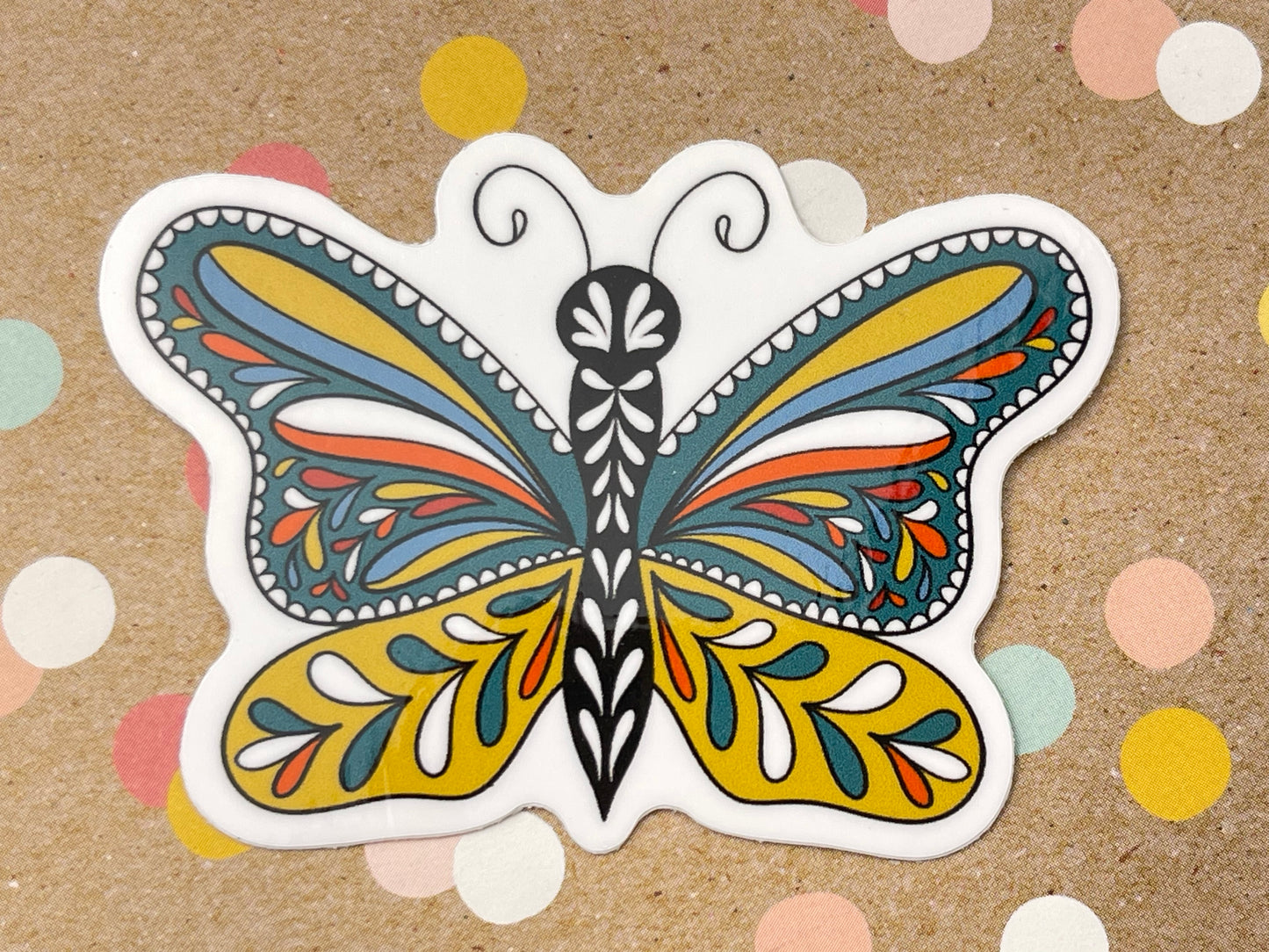 Autumn Butterfly Sticker