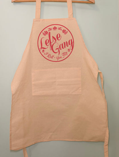 Lefse Gang Big Kid Size Apron