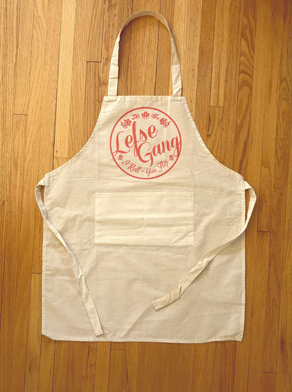Lefse Gang Big Kid Size Apron