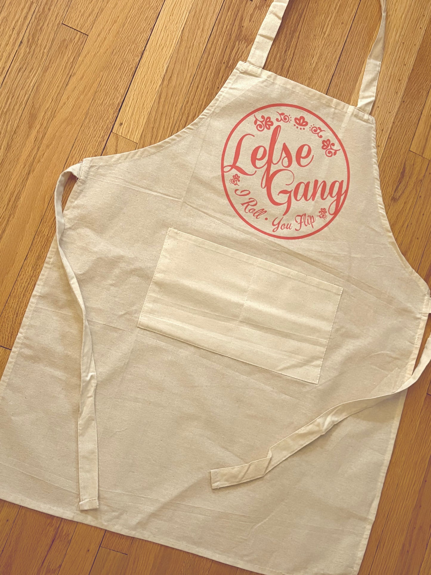 Lefse Gang Big Kid Size Apron