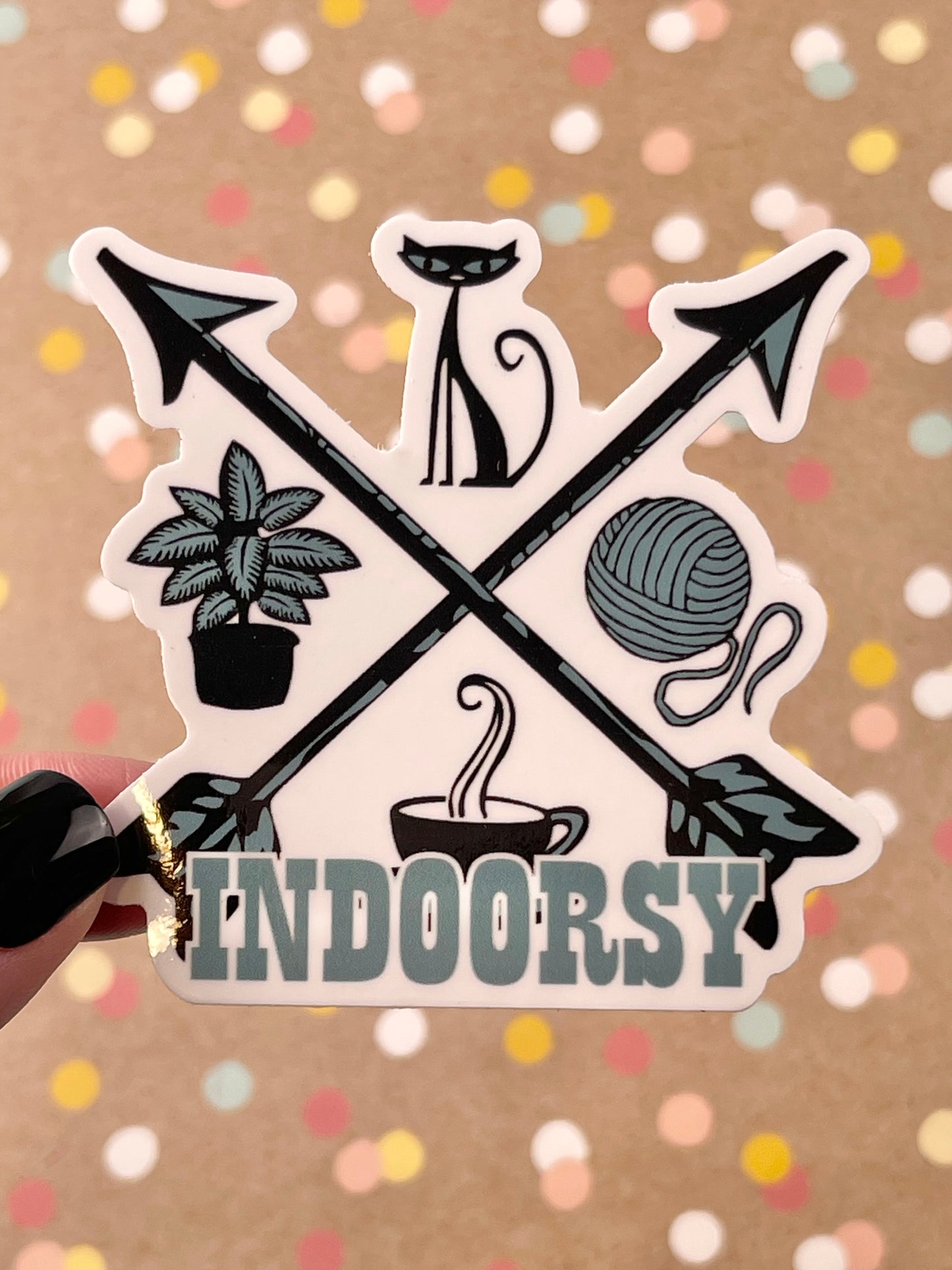 Indoorsy Sticker