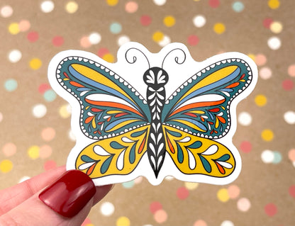 Autumn Butterfly Sticker