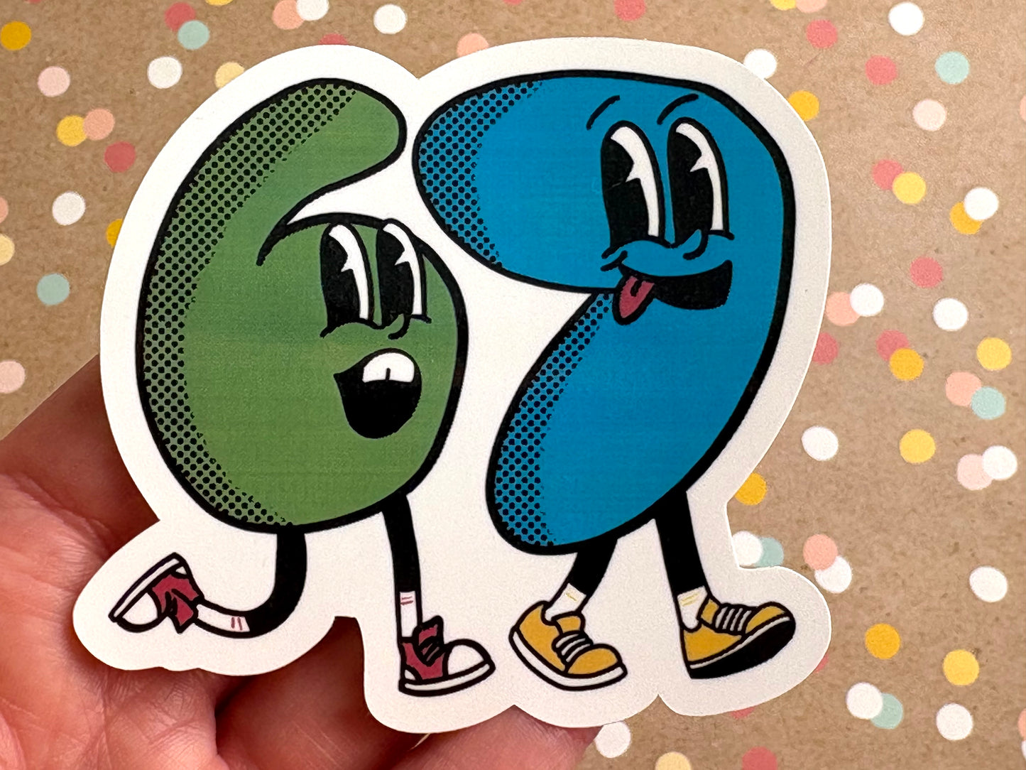 Retro 67 Sticker