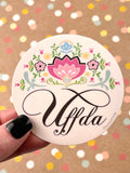 Premium Sticker - Round Uffda