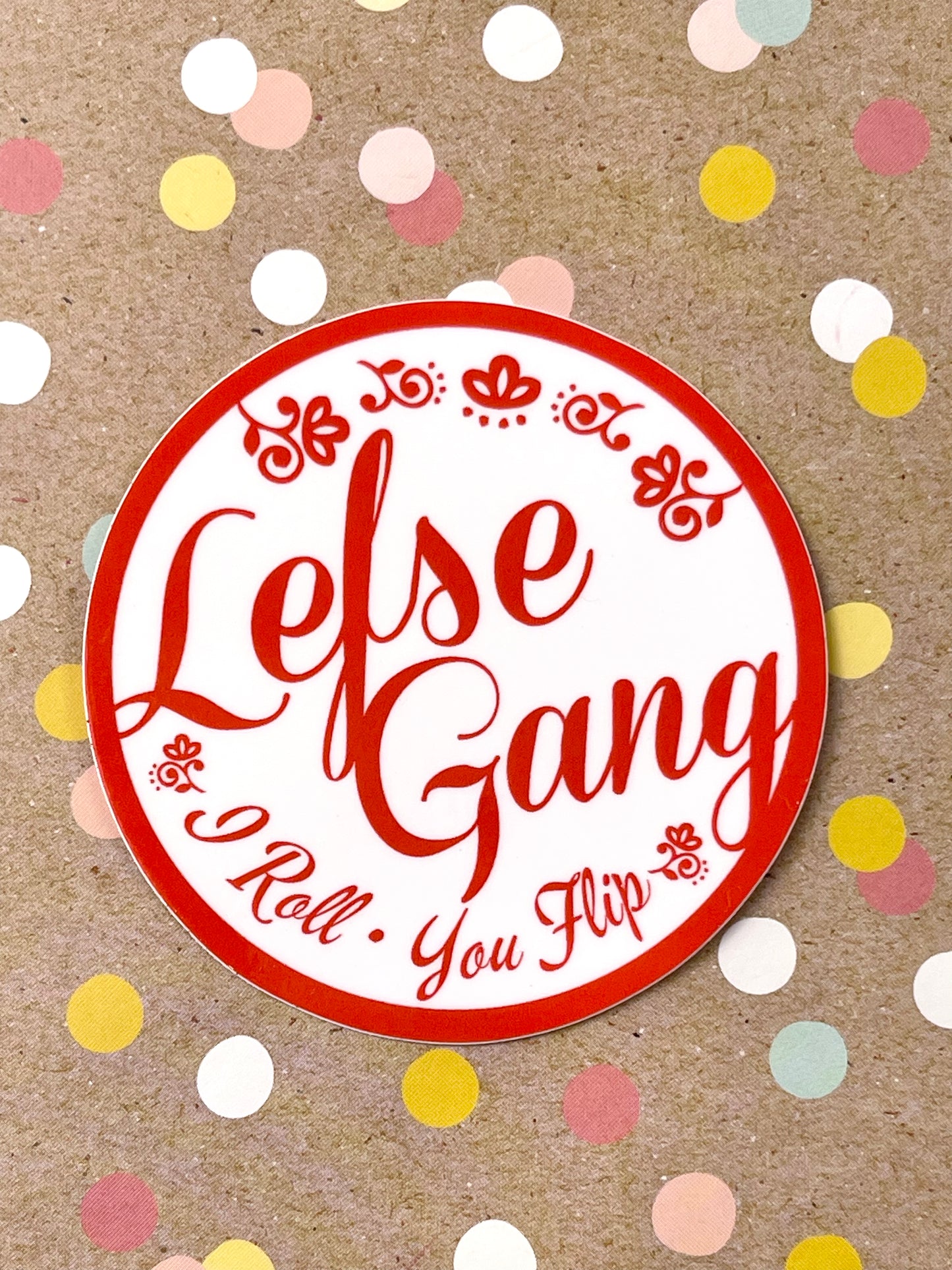 Lefse Gang Sticker