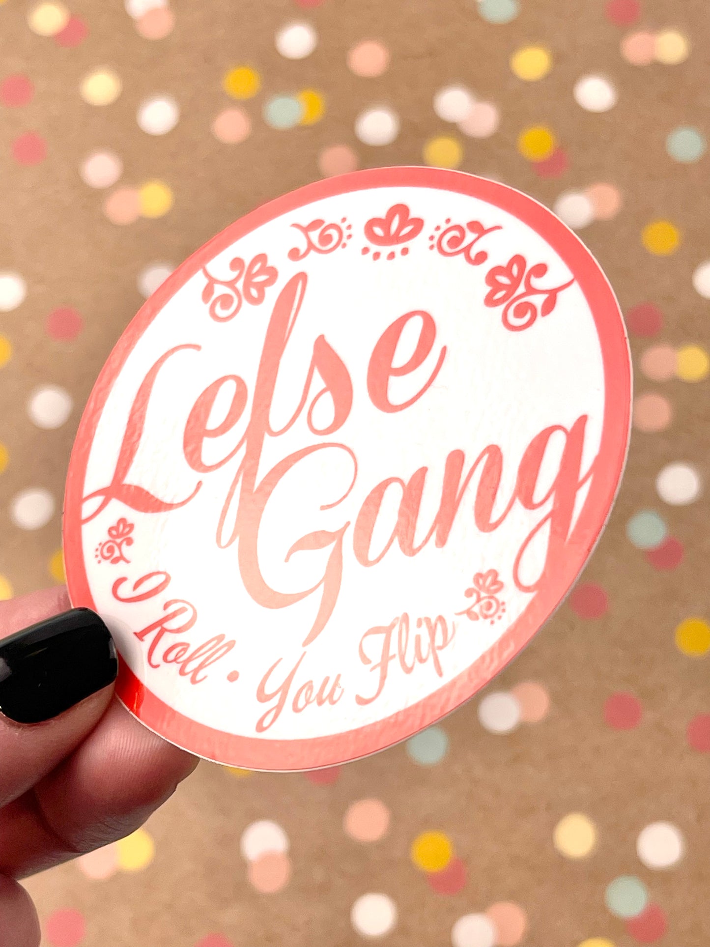 Lefse Gang Sticker