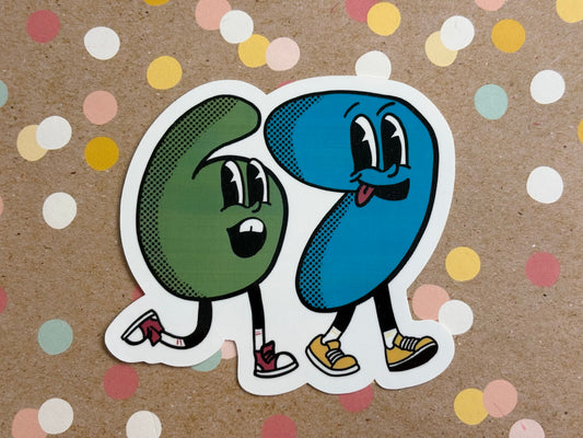 Retro 67 Sticker