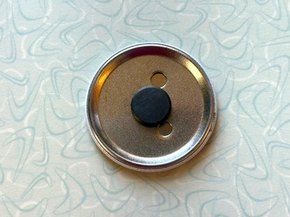 Round Button Magnet - I Heart Lefse