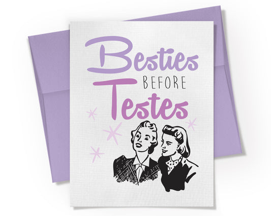 Card - Besties Before Testes