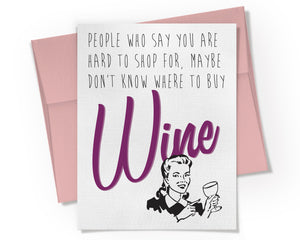 Card - Where to Buy Wine