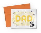 Card - DAD in Lights Card