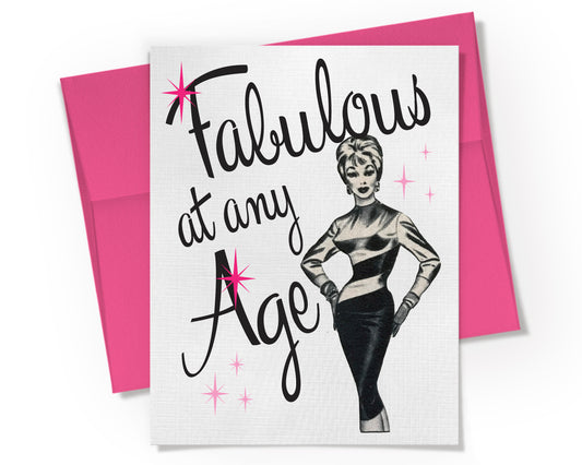 Card - Fabulous at any Age!