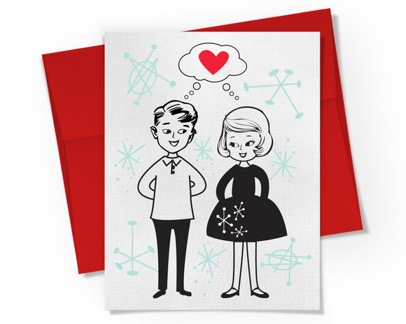 Card - Couple in Love Card