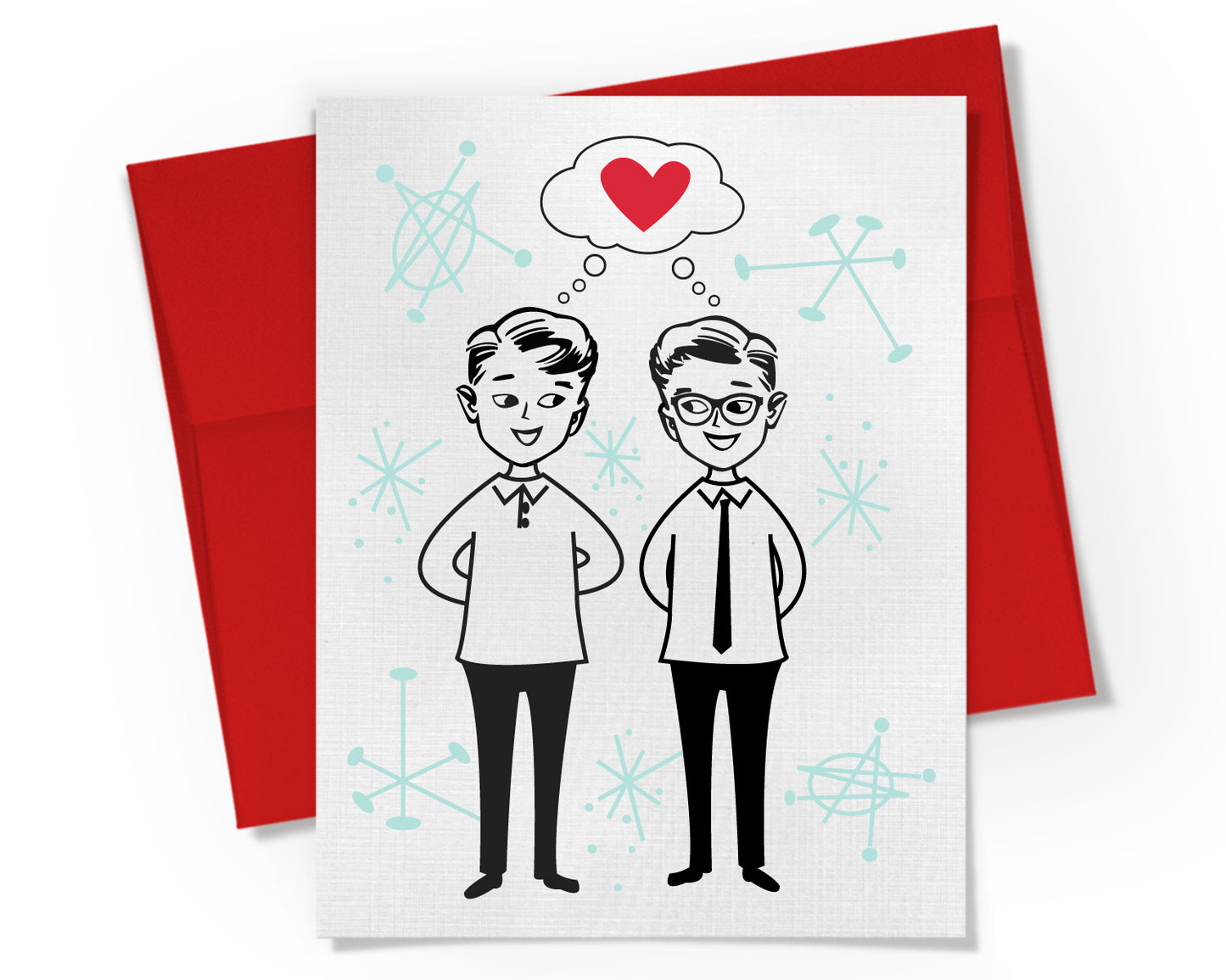 Card - Gay Couple in Love Card