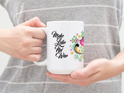 Mug - Floral Make Lefse Not War