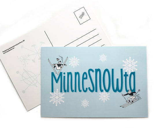 Postcard - MinneSNOWta