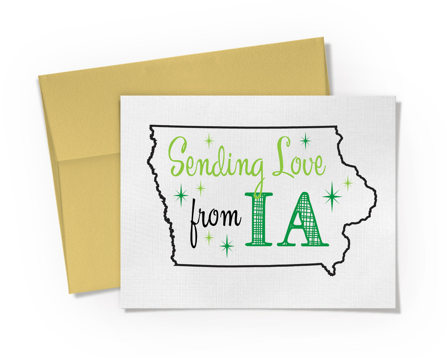 Card - Sending Love from Your State