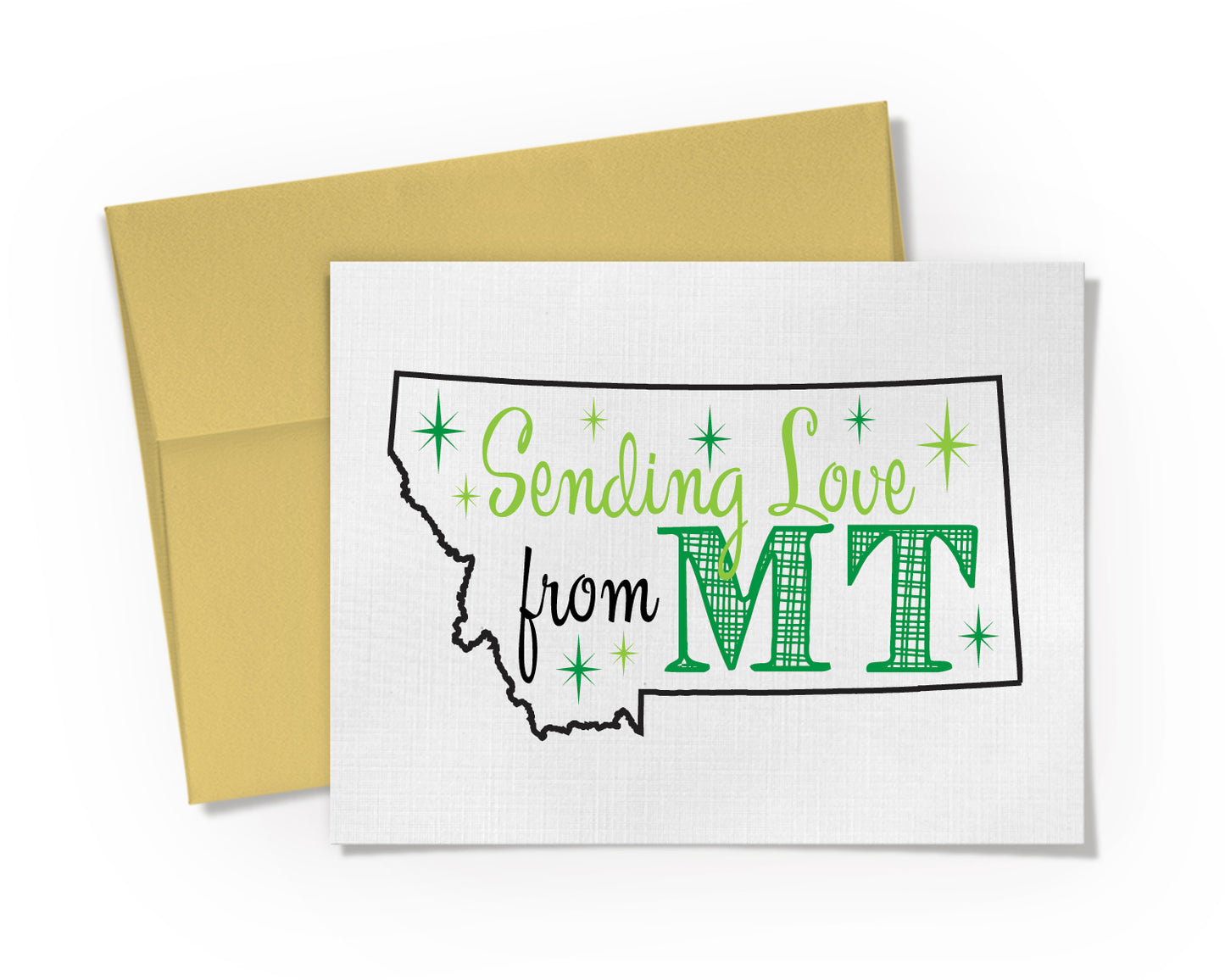 Card - Sending Love from Your State