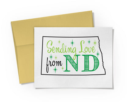 Card - Sending Love from Your State