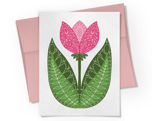 Card - Spring Tulip