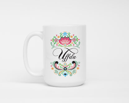 Mug - Floral Scandi Uffda