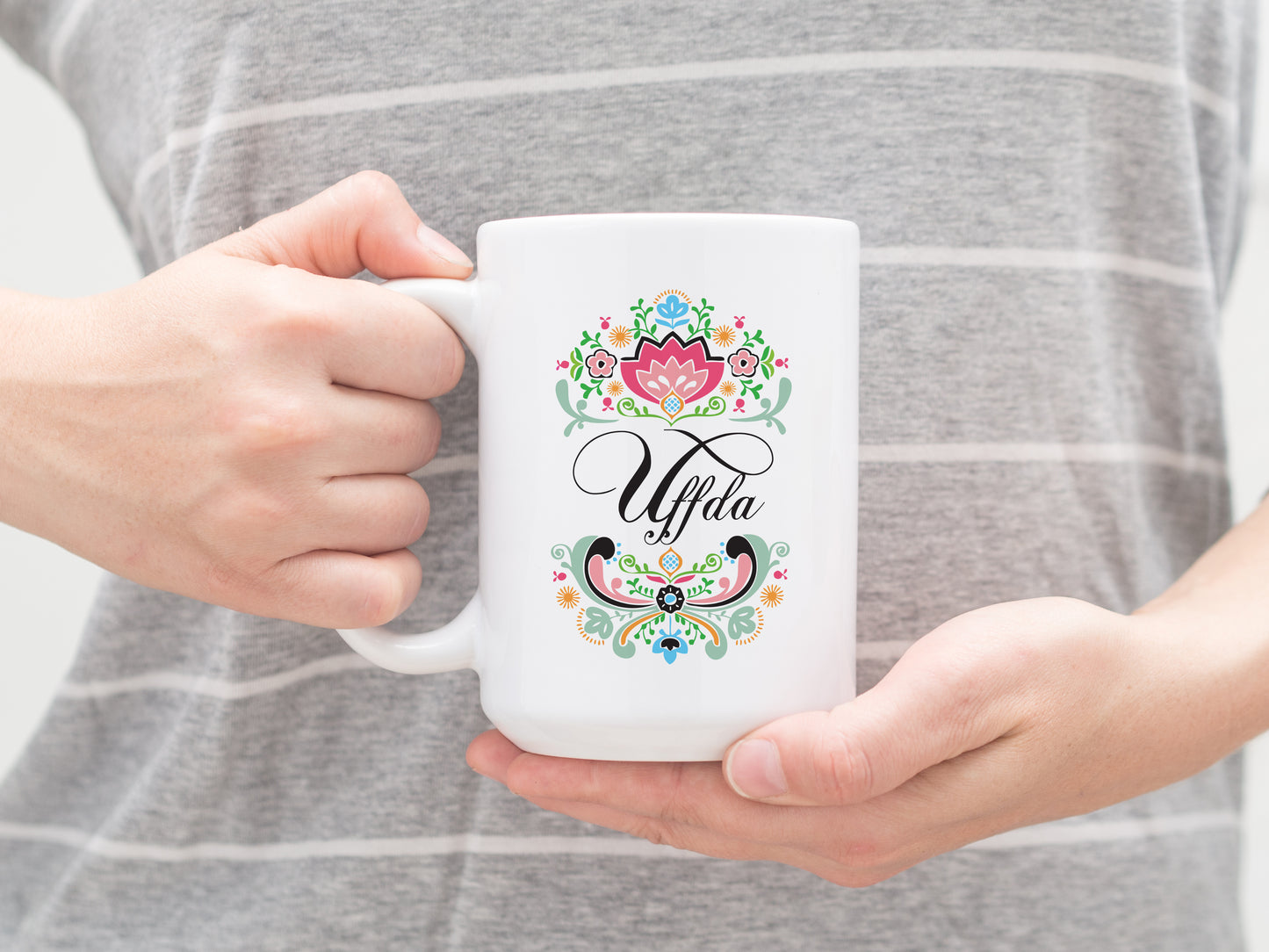 Mug - Floral Scandi Uffda