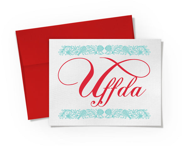 Card - Uffda Floral