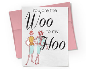 Card - You are the Woo to my Hoo