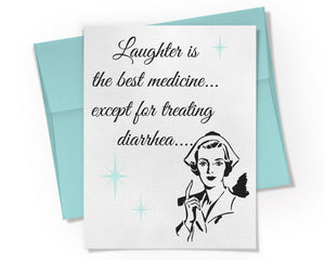 Card - Laughter is the Best Medicine