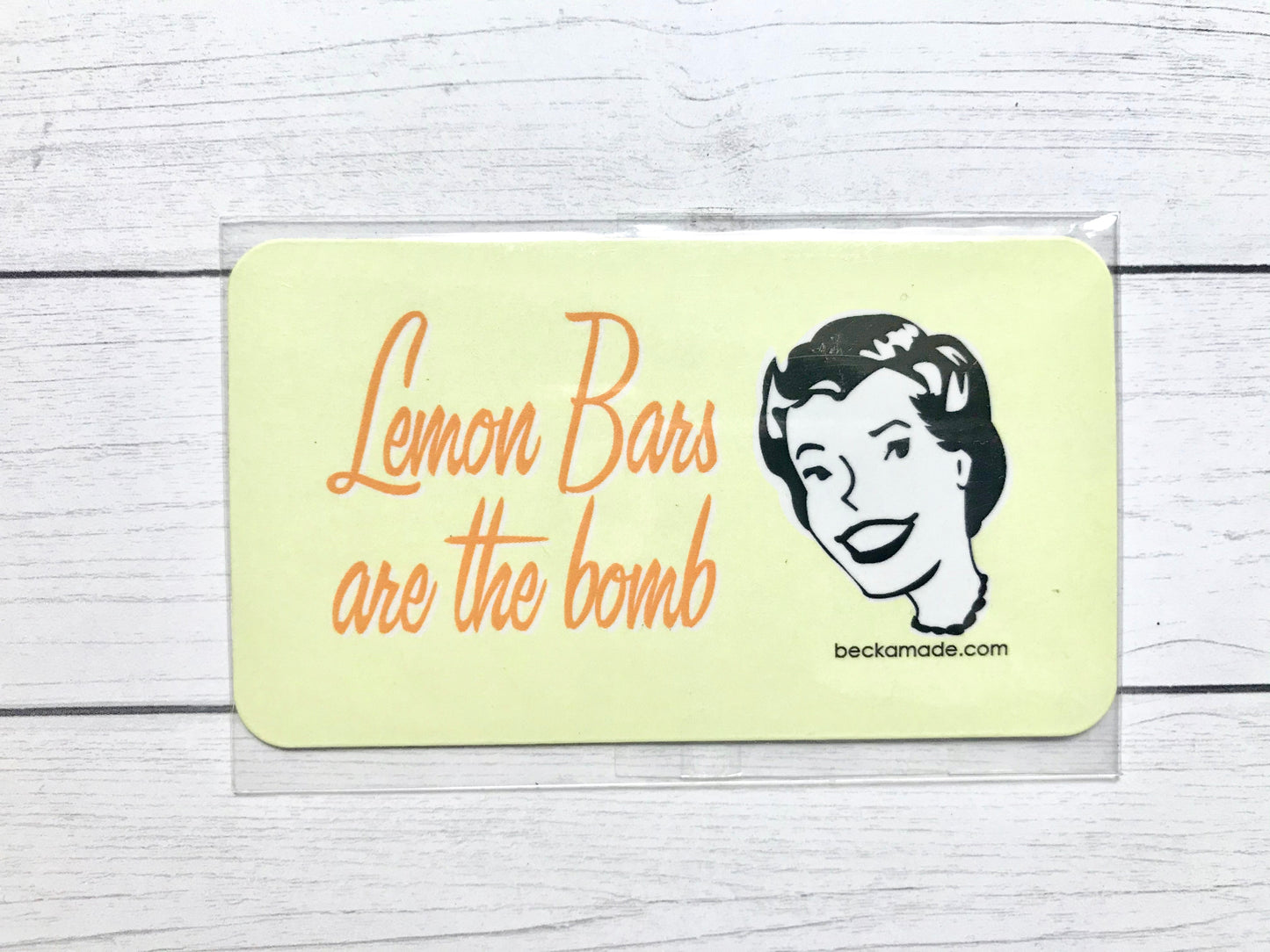 Magnet - Lemon Bars are the Bomb