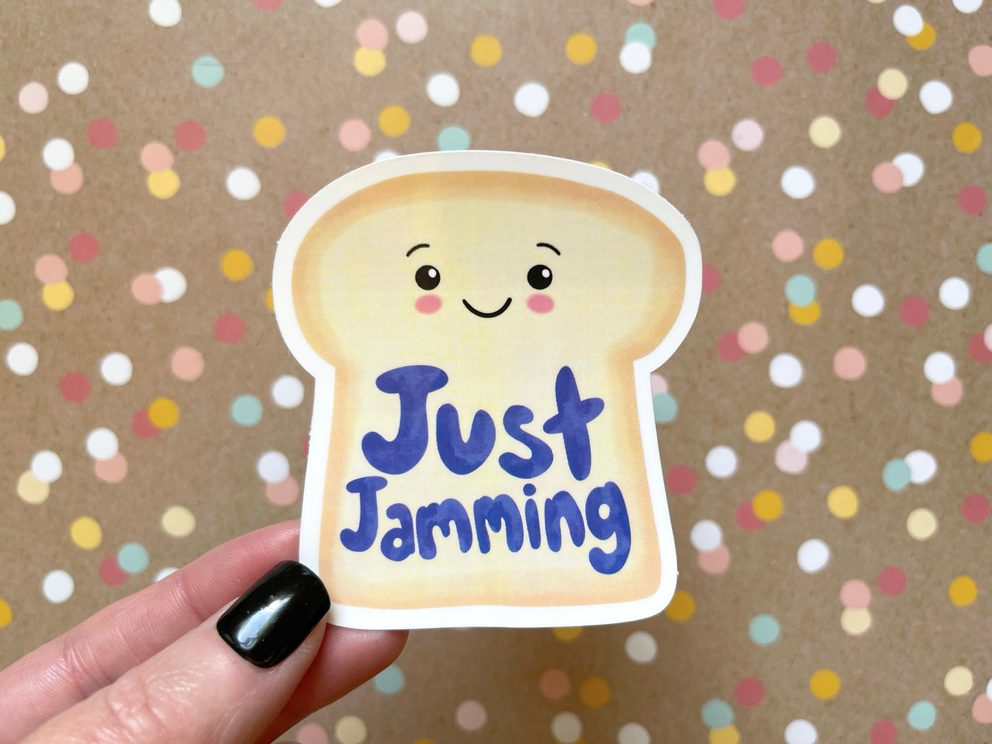 Just Jamming Sticker