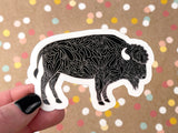 Premium Sticker - Scandi Bison