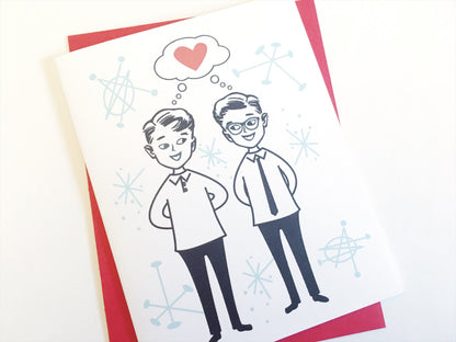 Card - Gay Couple in Love Card